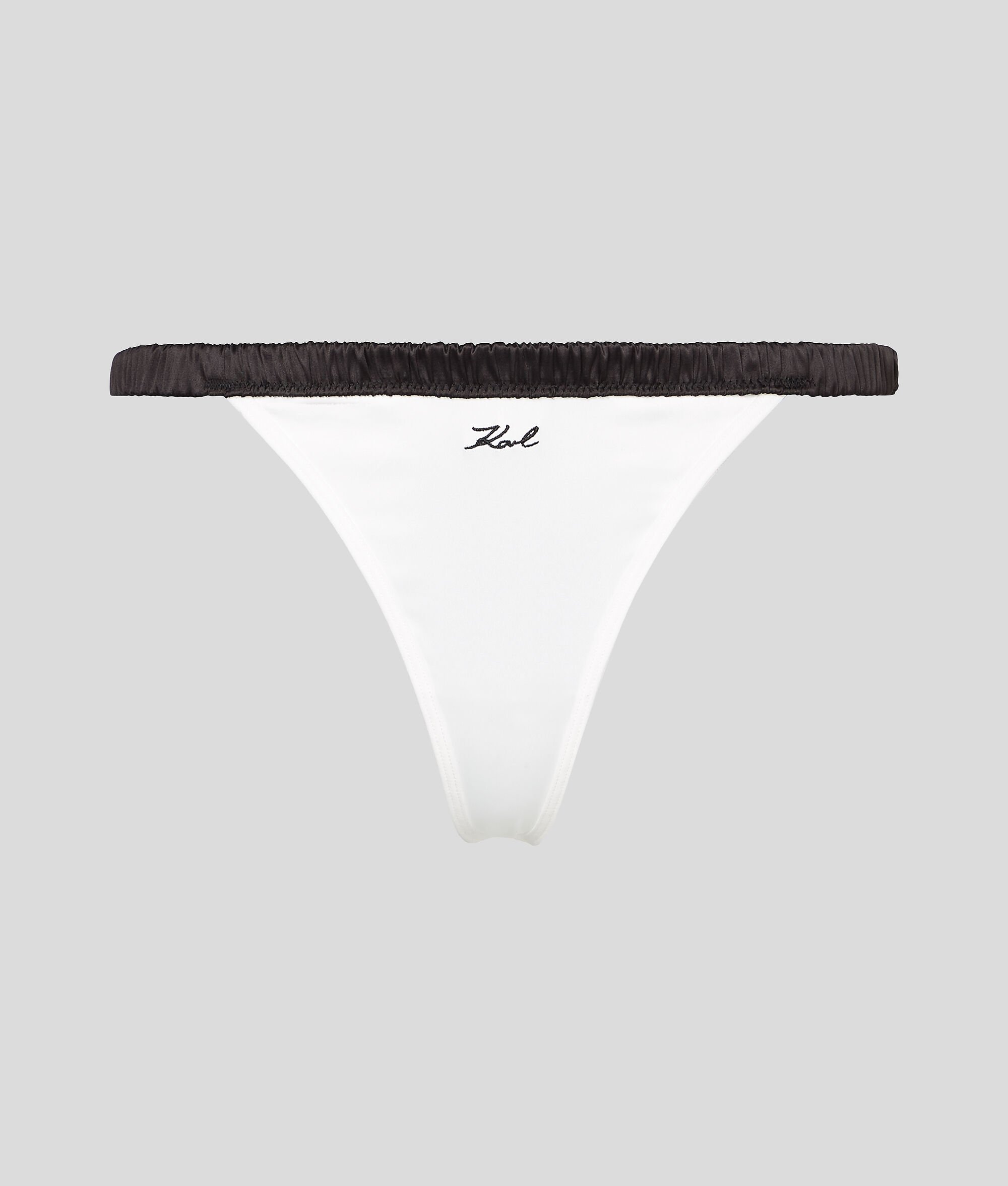 (image for) High-Performance KARL SIGNATURE SATIN THONG